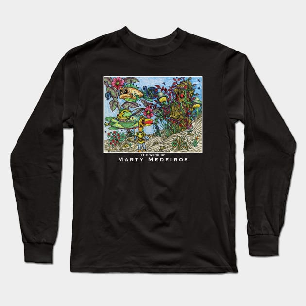 Drawing 2 Long Sleeve T-Shirt by sixsix1